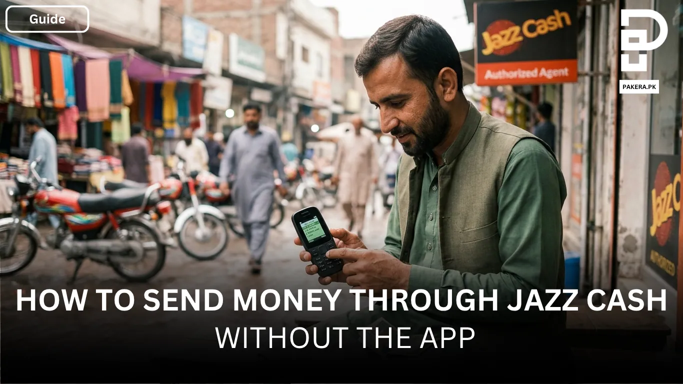 How to Send Money Through Jazz Cash Without the App