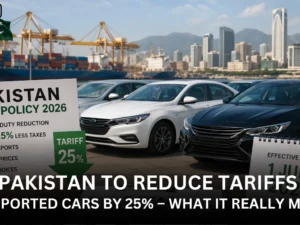 Pakistan to Reduce Tariffs on Imported Cars by 25% – What It Really Means