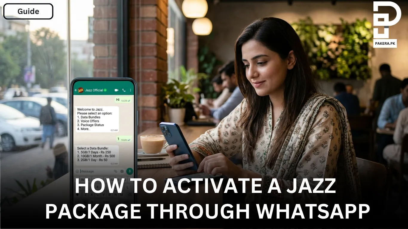 How to Activate a Jazz Package Through WhatsApp