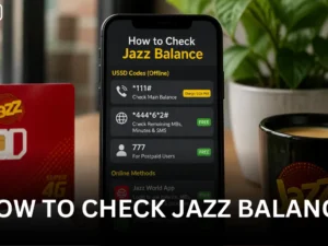 How to Check Jazz Balance