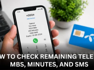 How to Check Remaining Telenor MBs, Minutes, and SMS