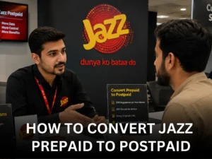 How to Convert Jazz Prepaid to Postpaid
