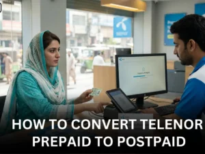 How to Convert Telenor Prepaid to Postpaid