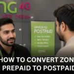 How to Convert Zong Prepaid to Postpaid