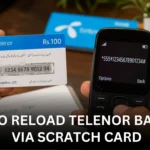 How to Reload Telenor Balance via Scratch Card