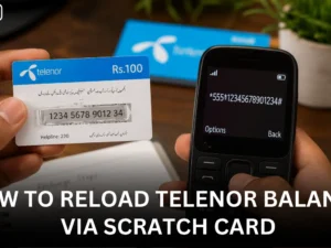 How to Reload Telenor Balance via Scratch Card