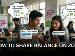 How to Share Balance on Zong