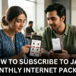 How to Subscribe to Jazz Monthly Internet Package
