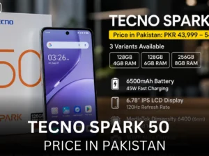 Tecno Spark 50 Price in Pakistan