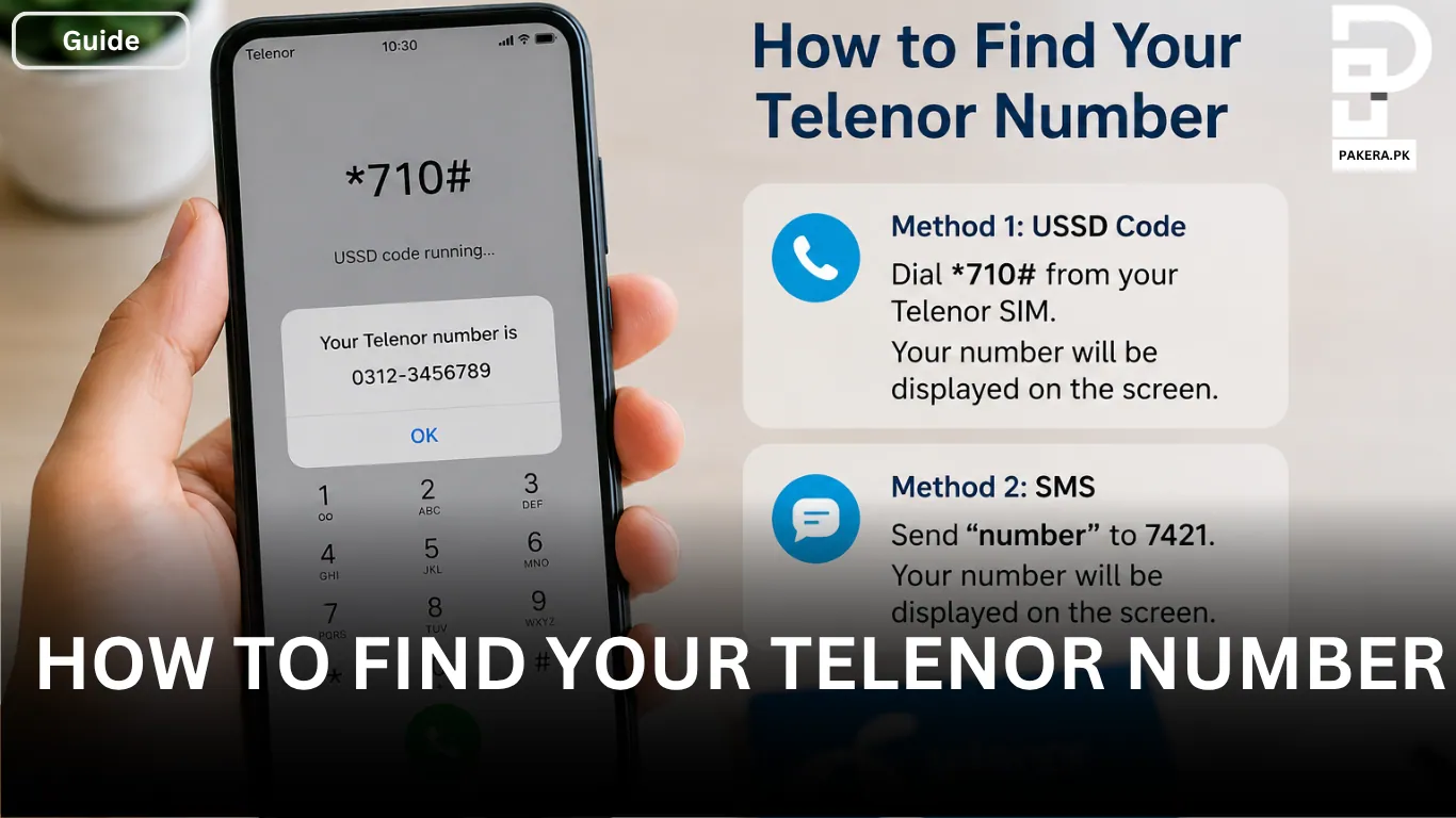 How to Find Your Telenor Number