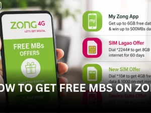 How to Get Free MBs on Zong