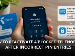 How to Reactivate a Blocked Telenor SIM After Incorrect PIN Entries