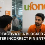 How to Reactivate a Blocked Zong SIM After Incorrect PIN Entries