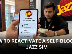 How to Reactivate a Self-Blocked Jazz SIM