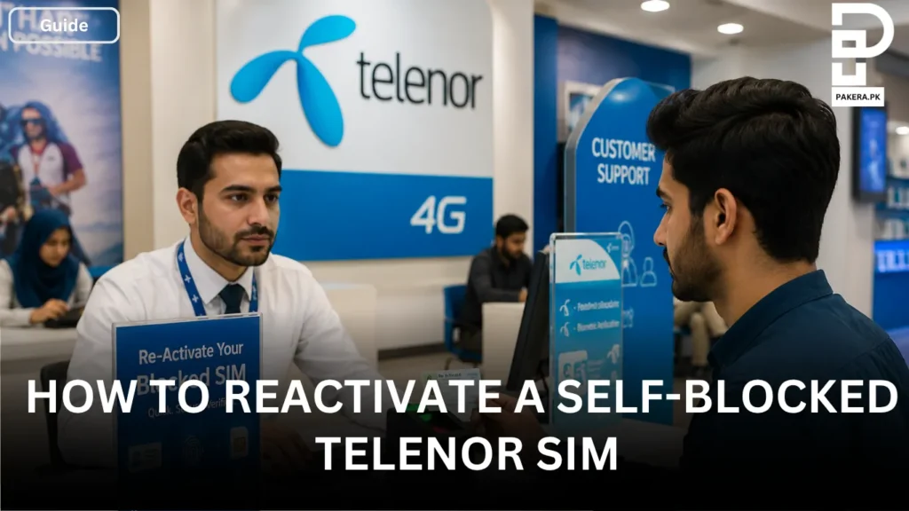 How to Reactivate a Self-Blocked Telenor SIM