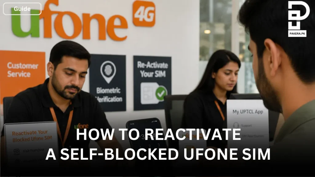How to Reactivate a Self-Blocked Ufone SIM