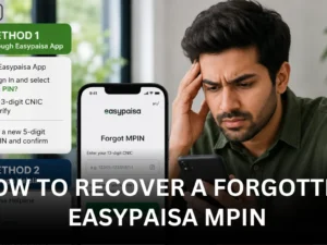 How to Recover a Forgotten Easypaisa MPIN