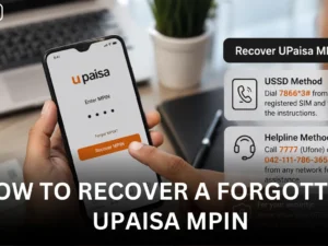 How to Recover a Forgotten UPaisa MPIN