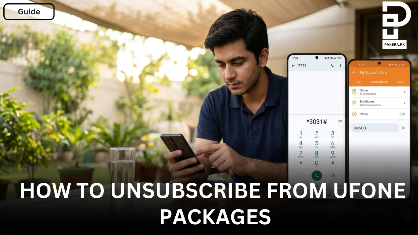 How to Unsubscribe from Ufone Packages (1)