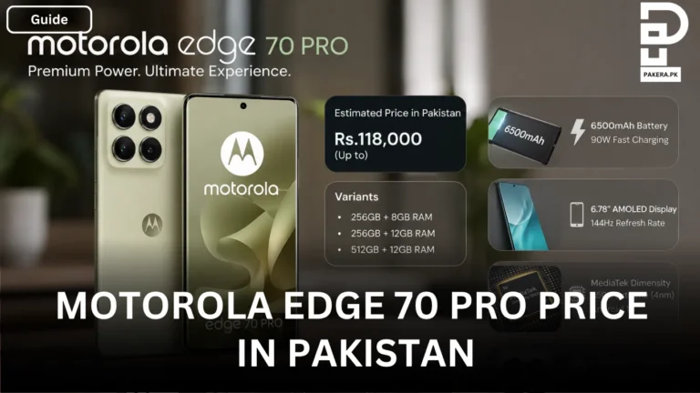 Motorola Edge 70 Pro Price in Pakistan