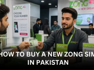 How to Buy a New Zong SIM in Pakistan