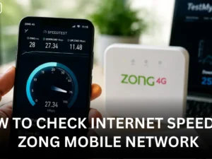 How to Check Internet Speed on Zong Mobile Network