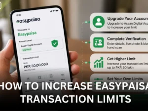 How to Increase Easypaisa Transaction Limits