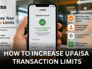 How to Increase UPaisa Transaction Limits