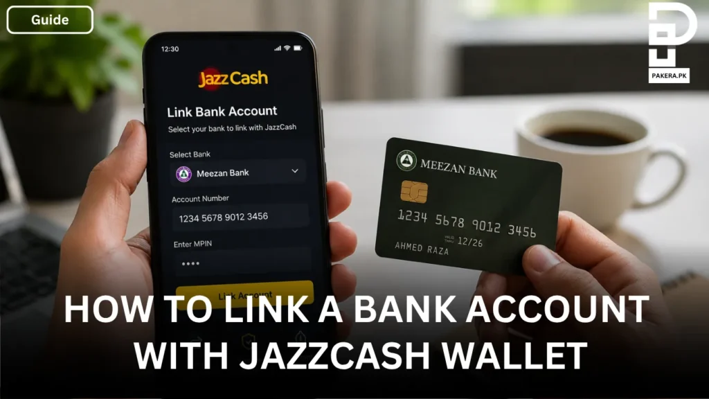 How to Link a Bank Account with JazzCash Wallet (1)