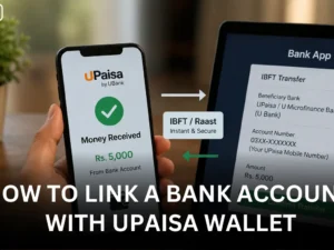 How to Link a Bank Account with Upaisa Wallet