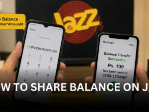 How to Share Balance on Jazz