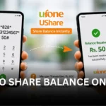 How to Share Balance on Ufone