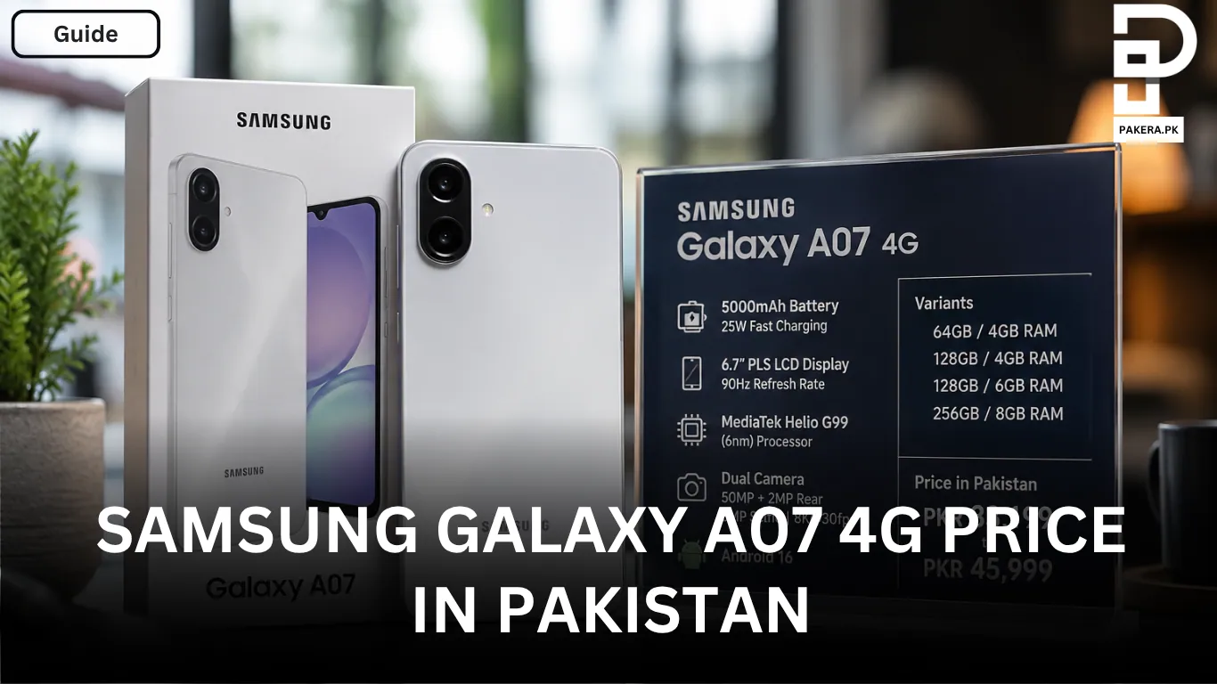 Samsung Galaxy A07 4G Price in Pakistan (2026)