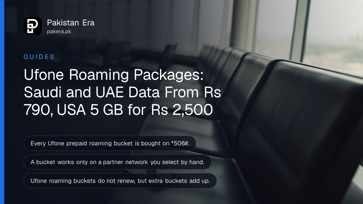 Roaming Setting Ufone Roaming Packages: Every Country and Price (2026 List)